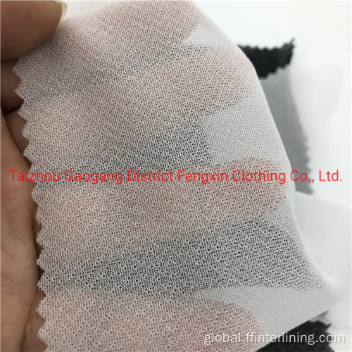 China Bi-Stretch Textile Elastic Strech Fusing Woven Interlining Factory